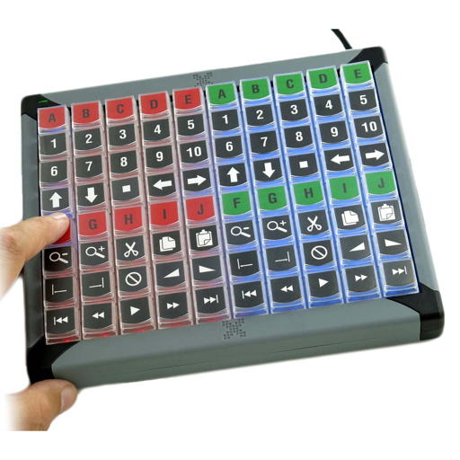 XKeys® Frei programmierbare Langhub Tastaturen, Keypad mit USB,