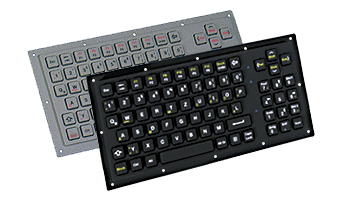 GeBE Picture GTG-71 Wasserdichte Silikonschaltmatte, flexible Silikon-Tastatur, Made in Germany