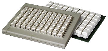 GeBE Picture W60 Programmierbare PC Tastatur zum Einbau oder im Tisch Gehäuse, USB, Homeoffice.