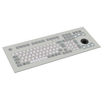 GeBE Picture KFT-104/105 Fronteinbau Folientastatur mit Trackball, IP65 und USB