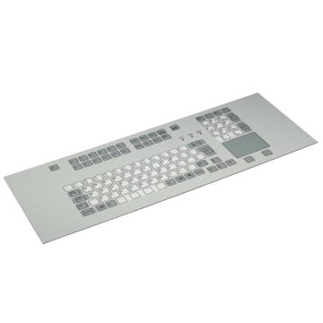 GeBE Picture KFT-104/105 Folientastatur Fronteinbauversion,Fullsize mit Touchpad, IP65