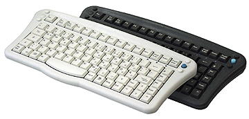 GeBE Picture KWD-86 Industrie PC Tastatur, USB, mit Fingermaus und LED Beleuchtung.