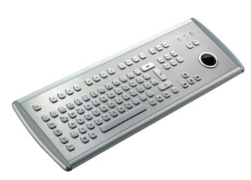 GeBE Picture KVS-E90 Elegante Tischtastatur mit Trackball