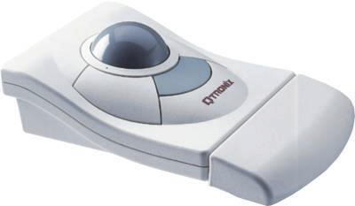 GeBE Picture TUQ-90 Ergonomischer Trackball im Kunststoffgehäuse für PC Tastatur, USB