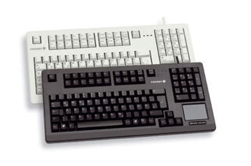 GeBE Picture Cherry G80-11900-Serie PC Tastatur mit Touchpad für 19 Zoll Schublade, USB