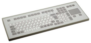 GeBE Picture KFT-104/105 Folientastatur Tischversion in IP65 mit Touchpad