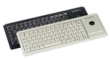 GeBE Picture KSA-82 Tastatur PC mit Trackball und USB, gut geeignet für's Homeoffice