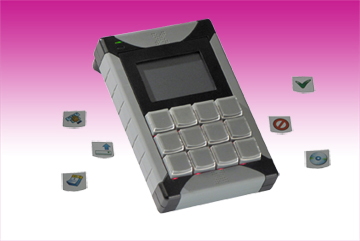 GeBE Picture PI 134 X-Key-12 Programmierbare Handheld Tastatur, Keyboard für Tastenbefehle