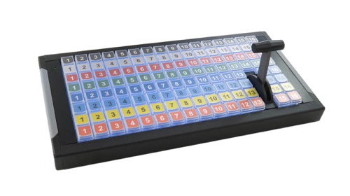 GeBE Picture XKE-124 T-Bar frei programmierbare USB Tastatur