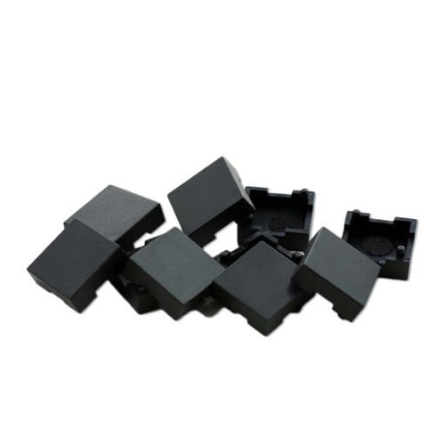 GeBE Picture X-Keys Set aus 10 schwarzen Blocktasten, Ersatztasten für XK-Series