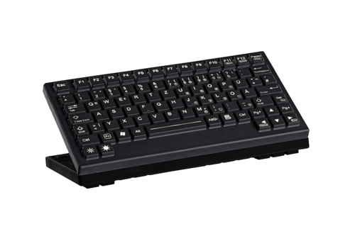 GeBE Picture Press Release: New waterproof and illuminated silicone keyboard KWD-85 (PI 176)